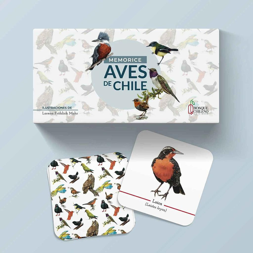 MEMORICE AVES DE CHILE (BOSQUE CHILENO) | DISEÑO