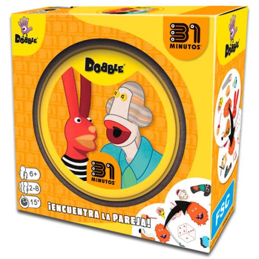 DOBBLE 31 MINUTOS | JUEGO DE MESA
