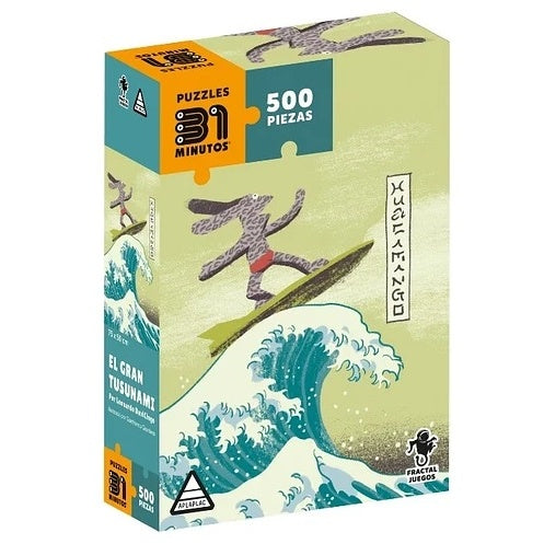 PUZZLE 31 MINUTOS EL GRAN TUSUNAMI (500 PIEZAS)