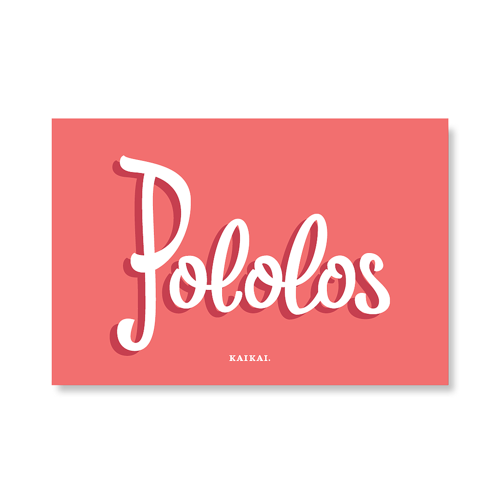 POSTAL CHILENISMOS (POLOLOS)