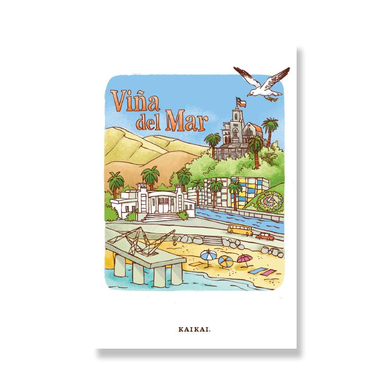 POSTAL DESTINOS (VIÑA DEL MAR)
