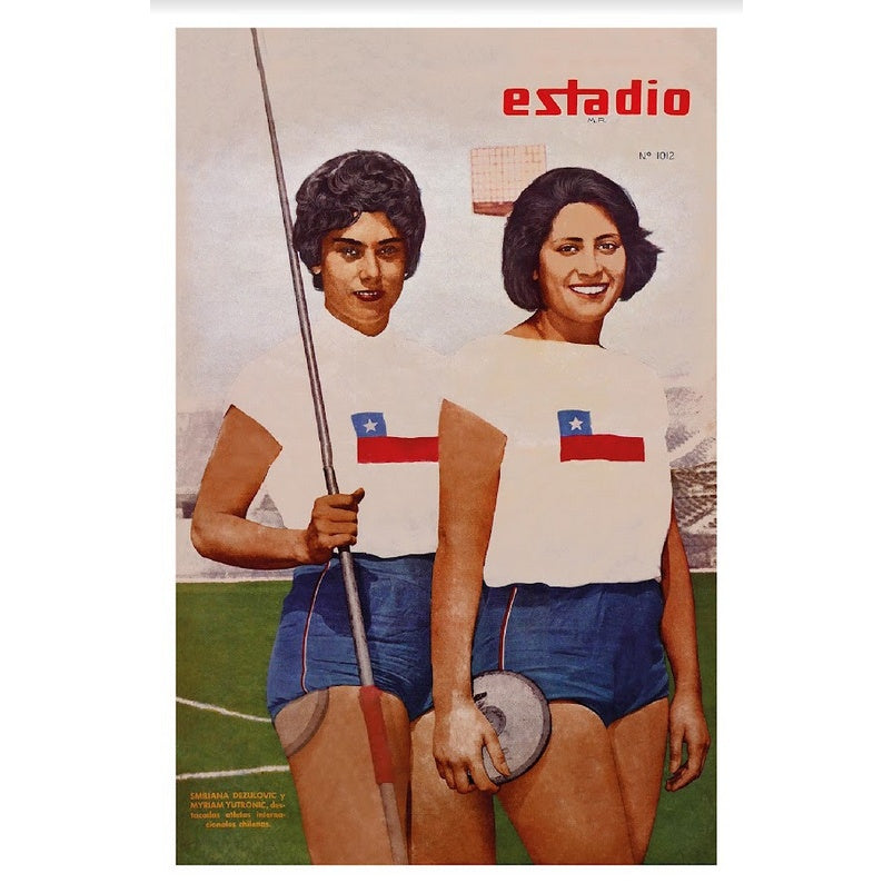 POSTAL NOSTALGIA NACIONAL PORTADA REVISTA ESTADIO N1012