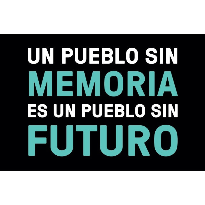 POSTAL UN PUEBLO SIN MEMORIA