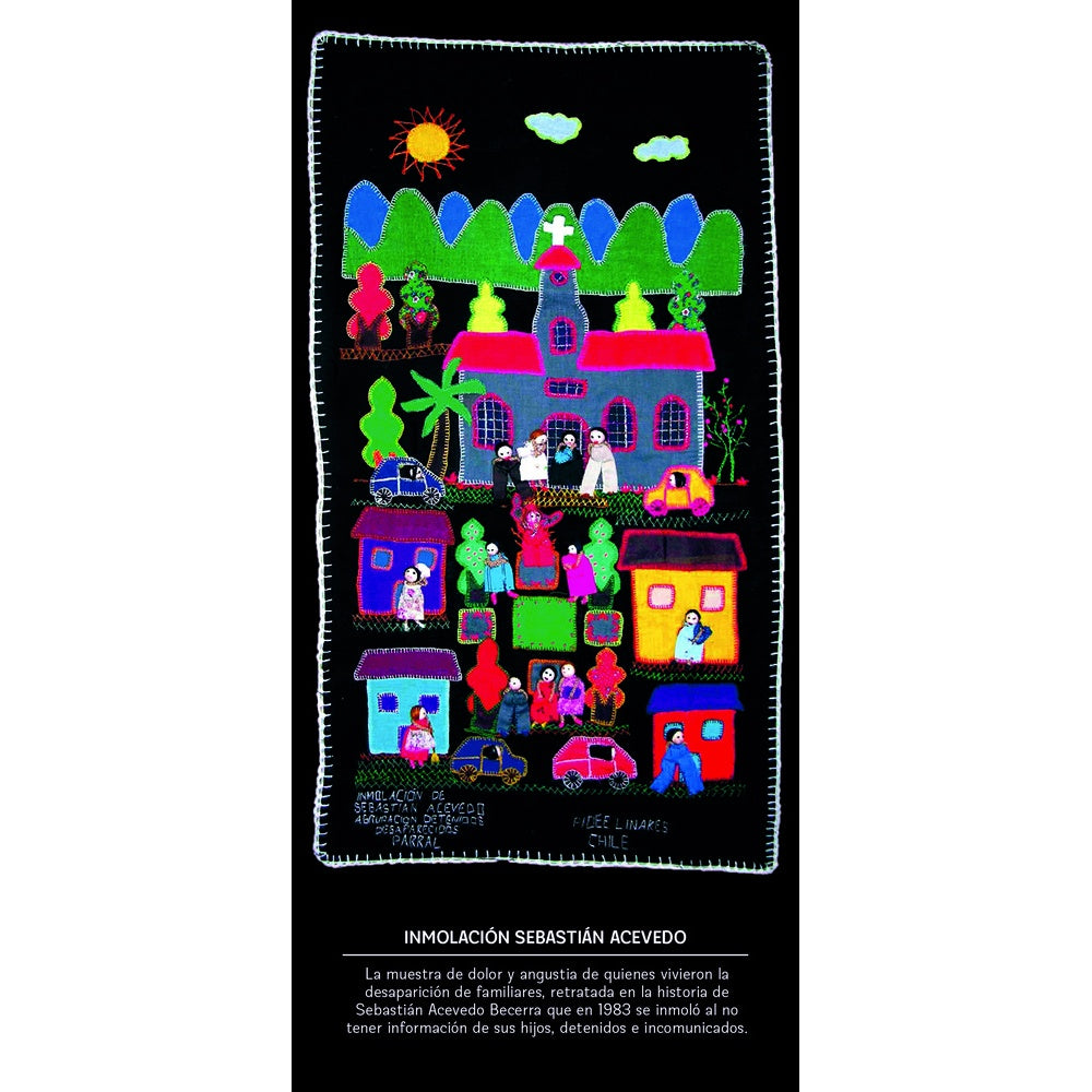 TARJETON INMOLACION SEBASTIAN ACEVEDO (COLECCION ARPILLERAS)