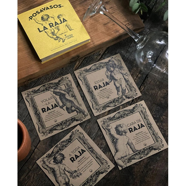 SET POSAVASOS KRAFT LA RAJA