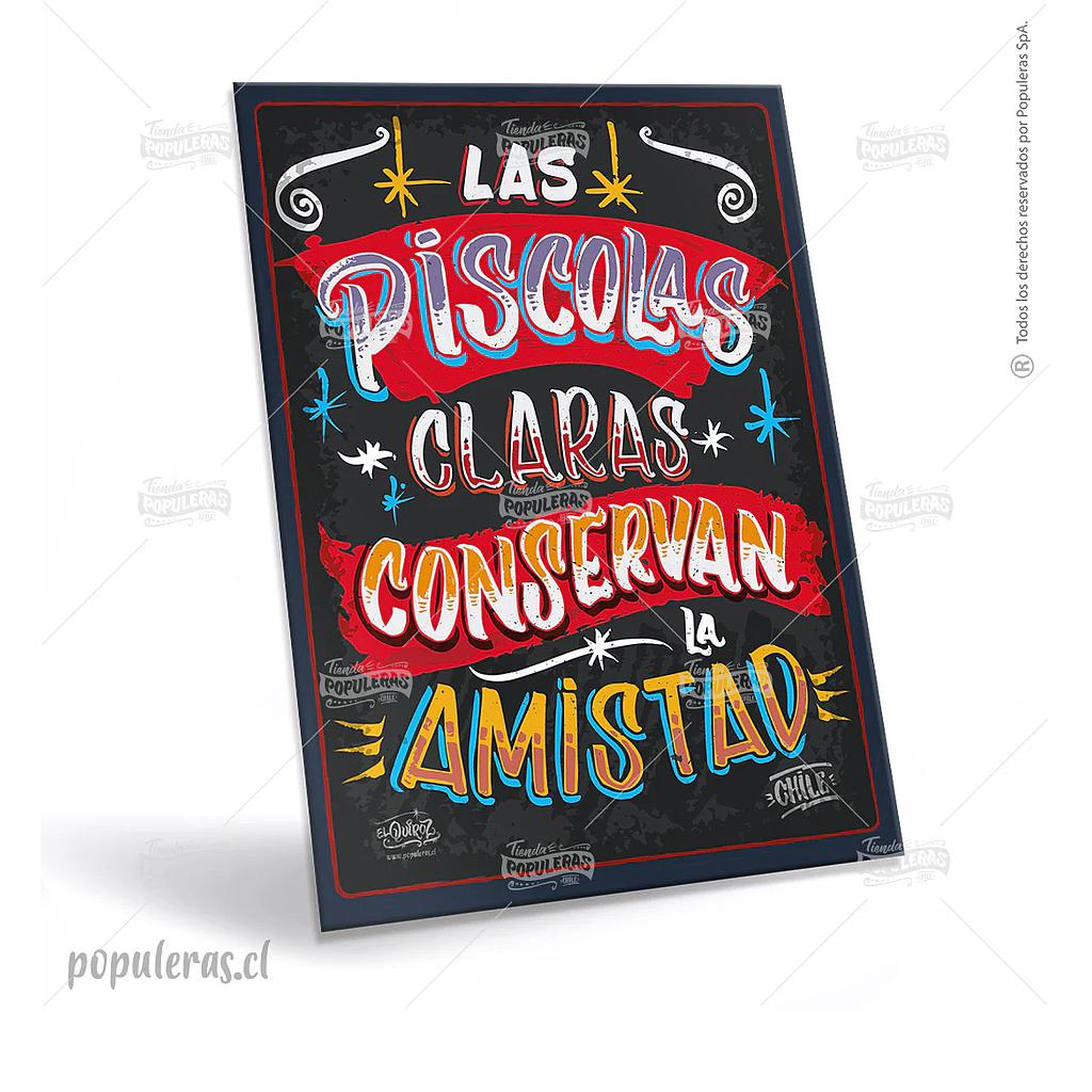 POSTAL POPULERA - LAS PISCOLAS CLARAS