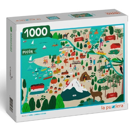 PUZZLE PUCON ILUSTRADO (1000 PIEZAS)