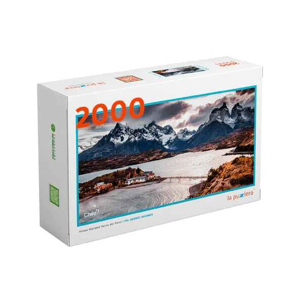 PUZZLE PARQUE NACIONAL TORRES DEL PAINE <CUERNOS> (2000 PIEZAS)