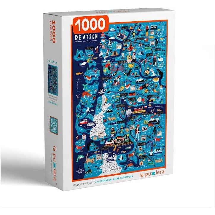 PUZZLE REGION DE AYSEN (1000 PIEZAS)