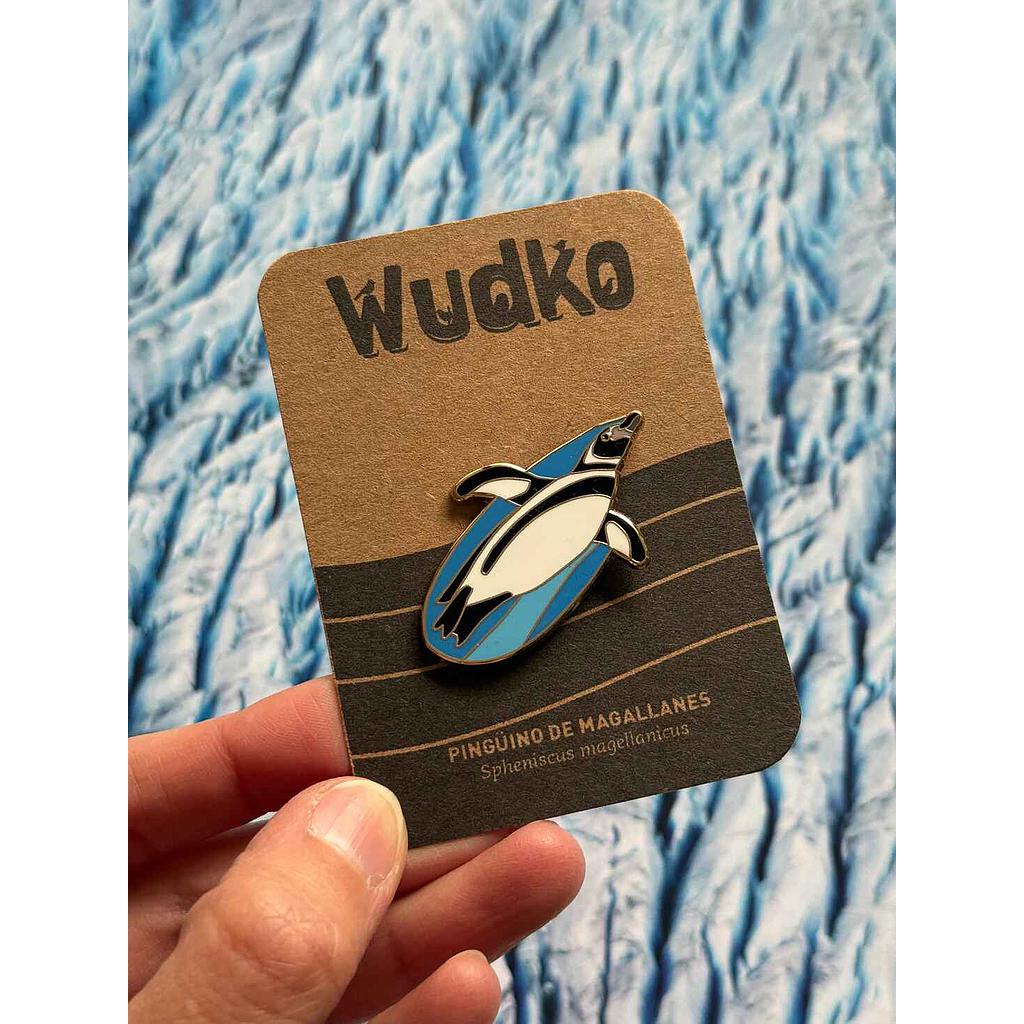 WUDKO - PRENDEDOR PINGUINO DE MAGALLANES (METALICO) | DISEÑO