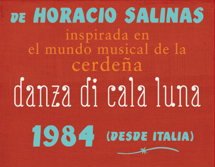 MANIVELA DANZA DI CALA LUNA - HORACIO SALINAS
