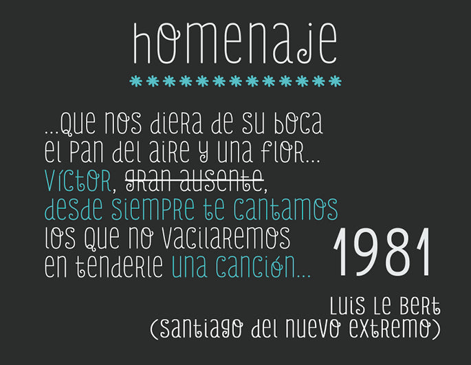 MANIVELA HOMENAJE - SANTIAGO DEL NUEVO EXTREMO