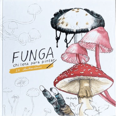 FUNGA CHILENA PARA COLOREAR