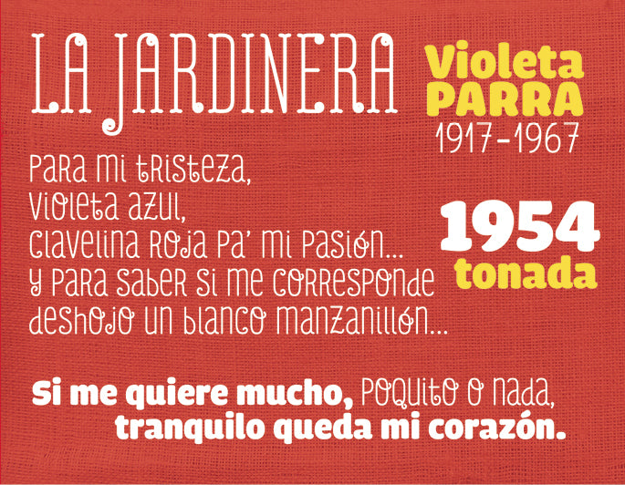 MANIVELA LA JARDINERA - VIOLETA PARRA