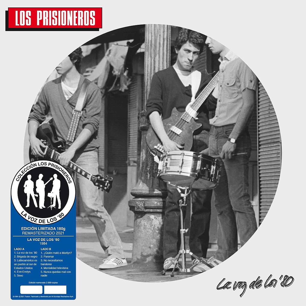 LA VOZ DE LOS 80 (LP) (PICTURE DISC)