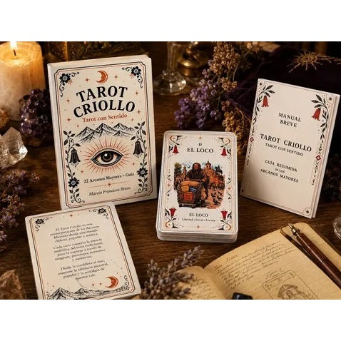 MARCIA FRANCISCA BRAVO - TAROT CRIOLLO | DISEÑO