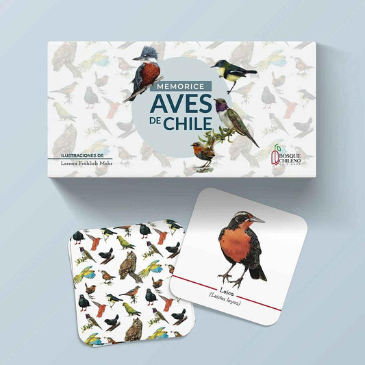 MEMORICE AVES DE CHILE (BOSQUE CHILENO) | DISEÑO