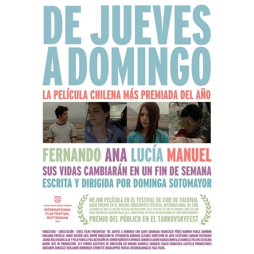 DE JUEVES A DOMINGO (2012) - Dominga Sotomayor | PELICULA