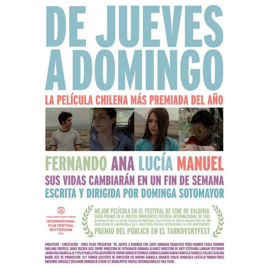 DE JUEVES A DOMINGO (2012) - Dominga Sotomayor | PELICULA