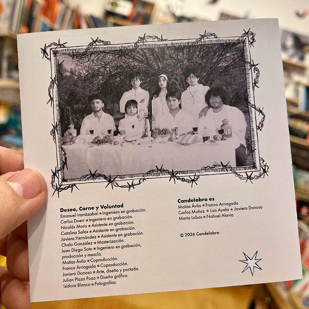 CANDELABRO - DESEO, CARNE Y VOLUNTAD | CD