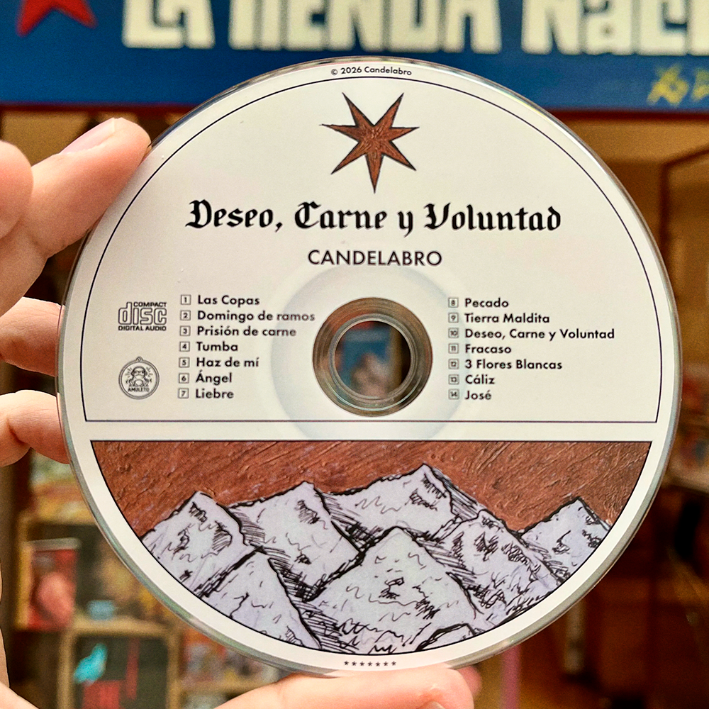 CANDELABRO - DESEO, CARNE Y VOLUNTAD | CD