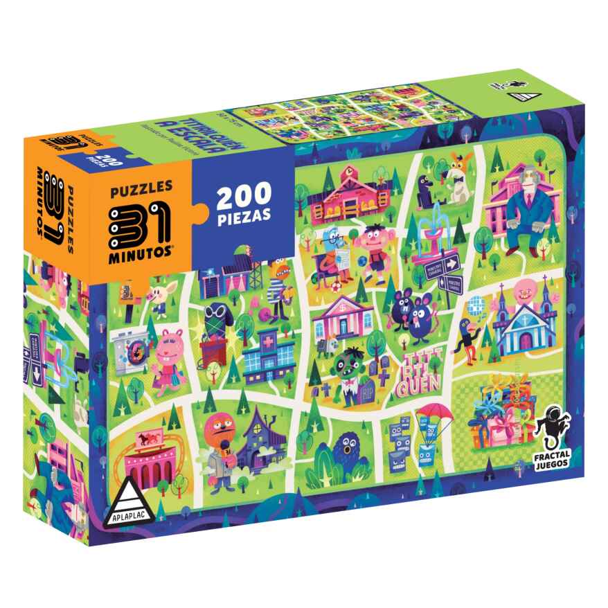 PUZZLE 31 MINUTOS TITIRILQUEN A ESCALA (200 PIEZAS)