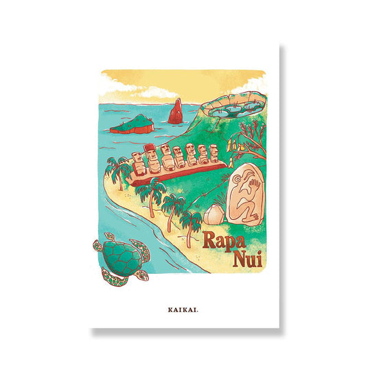 POSTAL DESTINOS (RAPA NUI)