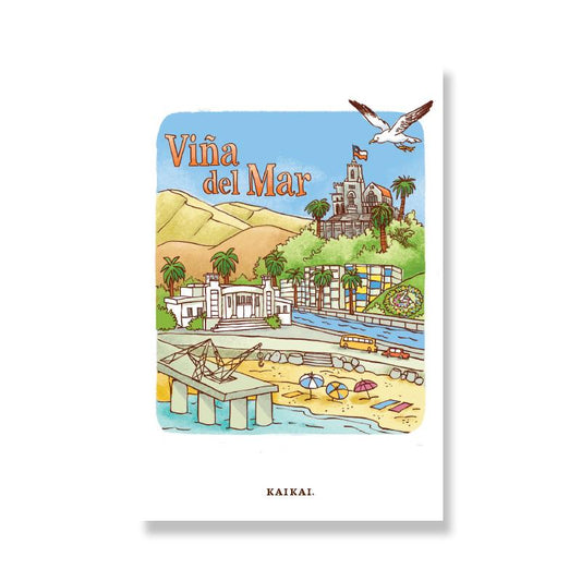 POSTAL DESTINOS (VIÑA DEL MAR)