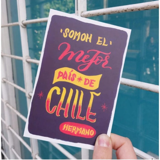 POSTAL VIRALES SOMOH EL MEJOR PAIS DE CHILE