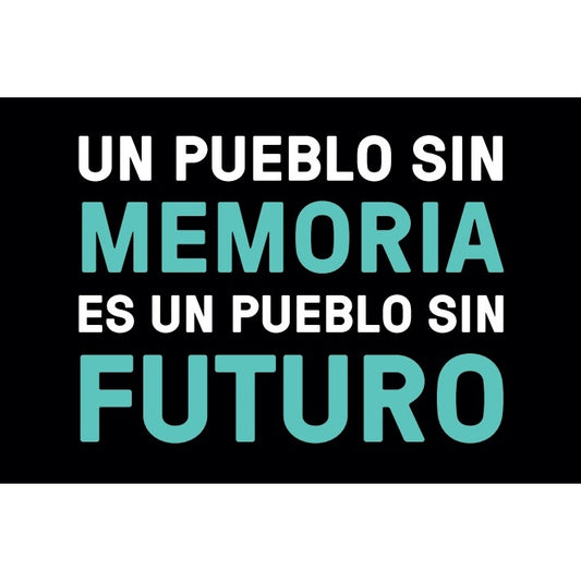 POSTAL UN PUEBLO SIN MEMORIA