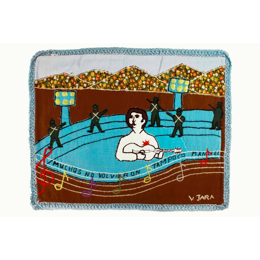 POSTAL ASESINATO DE VICTOR JARA (COLECCION ARPILLERAS)