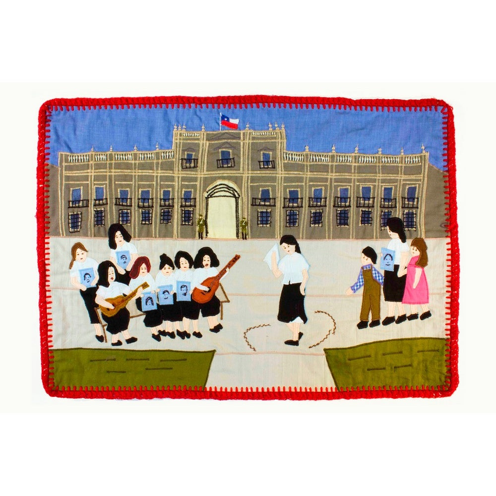 POSTAL LA CUECA SOLA (COLECCION ARPILLERAS)