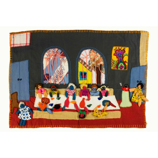 POSTAL NACEN LOS TALLERES (COLECCION ARPILLERAS)