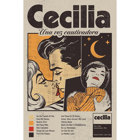 POSTAL DISCOS CECILIA