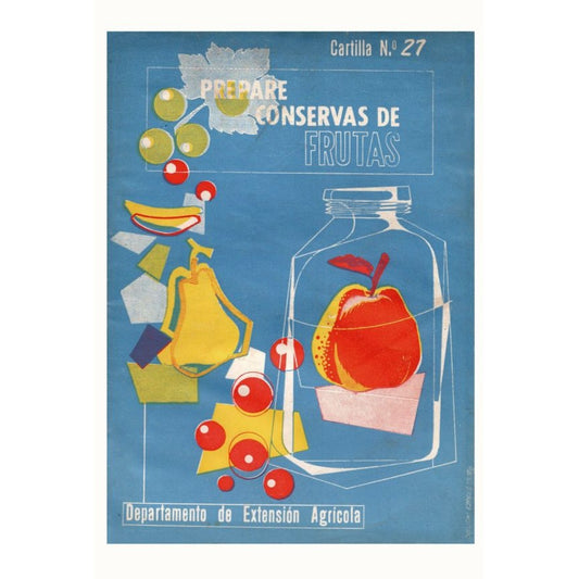 POSTAL CONSERVA DE FRUTAS