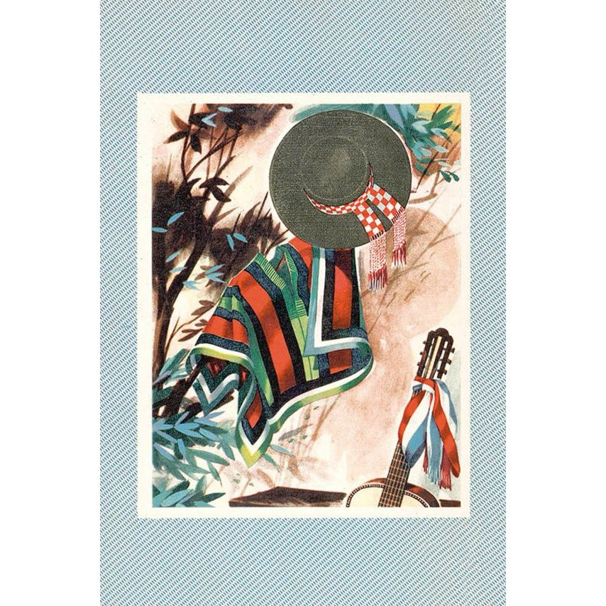 POSTAL ARTE PATRIOTICO