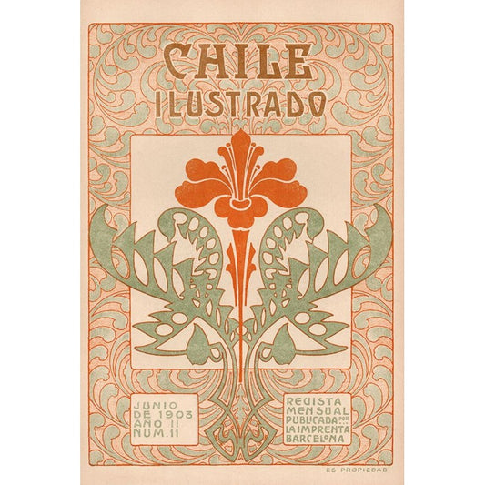 POSTAL CHILE ILUSTRADO (NOSTALGIA NACIONAL)