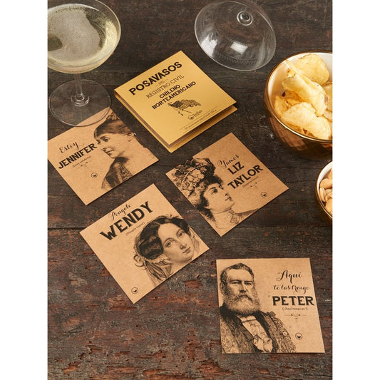 SET POSAVASOS KRAFT REGISTRO CIVIL