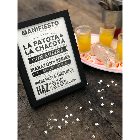 CUADRO MANIFIESTO (17X22)