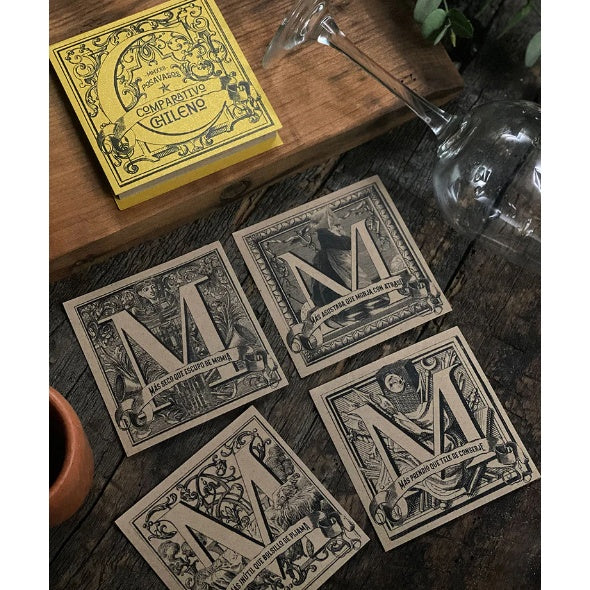 SET POSAVASOS KRAFT COMPARATIVO CHILENO