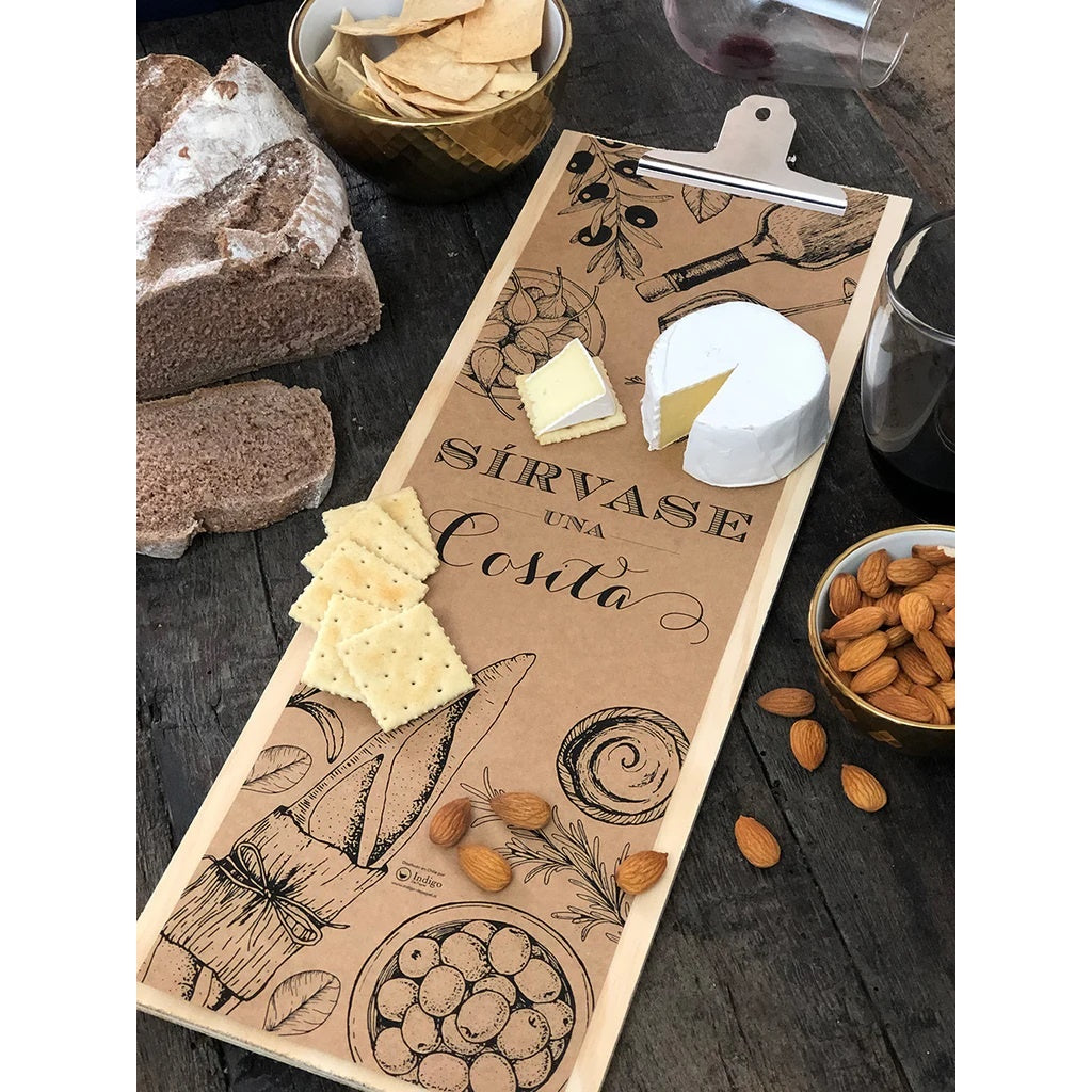 TABLA APERITIVO SIRVASE UNA COSITA