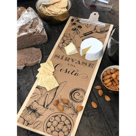 TABLA APERITIVO SIRVASE UNA COSITA