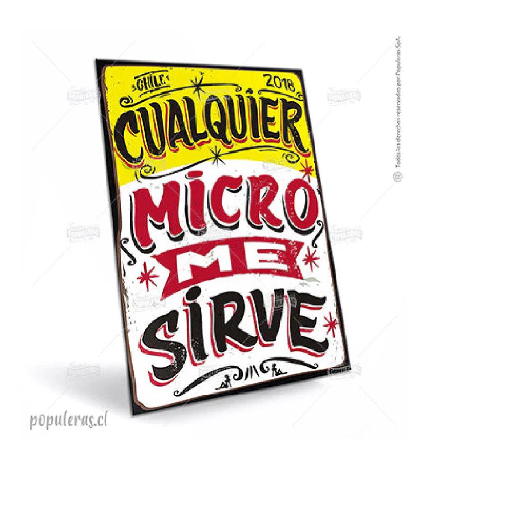 POSTAL POPULERAS - CUALQUIER MICRO ME SIRVE