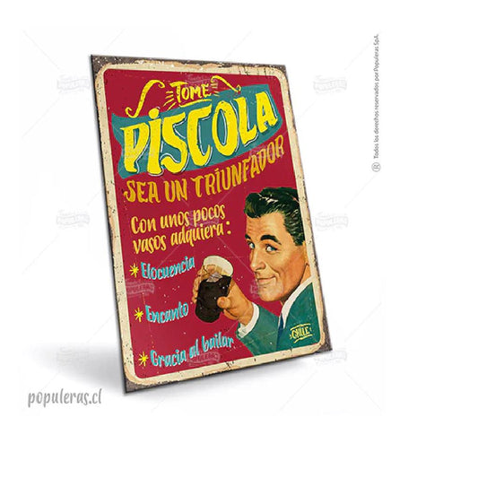 POSTAL POPULERAS - TOME PISCOLA SEA UN TRIUNFADOR