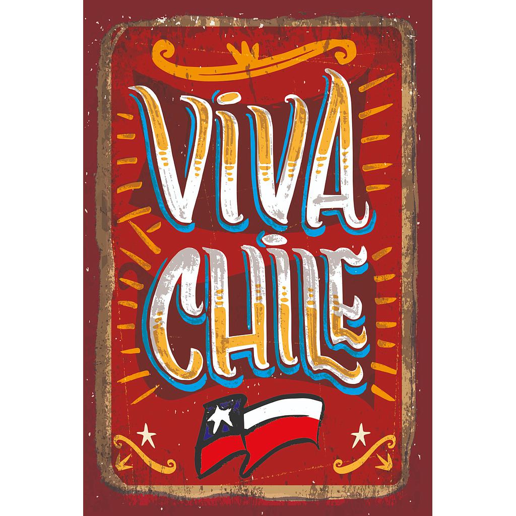 POSTAL POPULERAS - VIVA CHILE