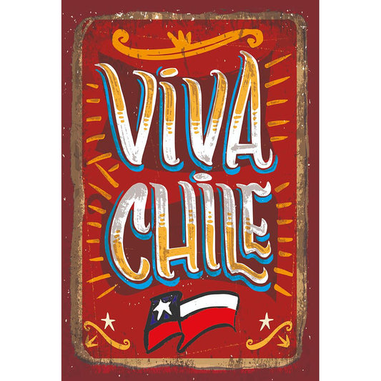 POSTAL POPULERAS - VIVA CHILE