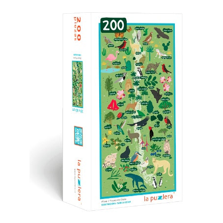 PUZZLE FLORA Y FAUNA (200 PIEZAS)