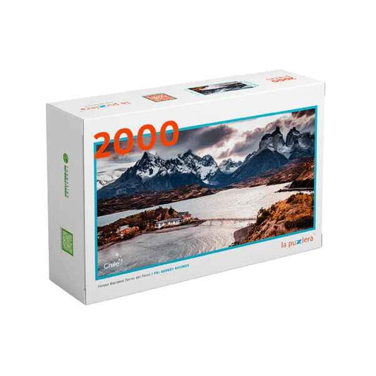 PUZZLE PARQUE NACIONAL TORRES DEL PAINE <CUERNOS> (2000 PIEZAS)