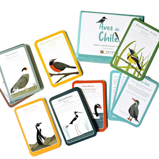 CARTAS AVES DE CHILE