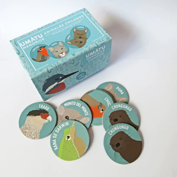 MEMORICE ANIMALES CHILENOS